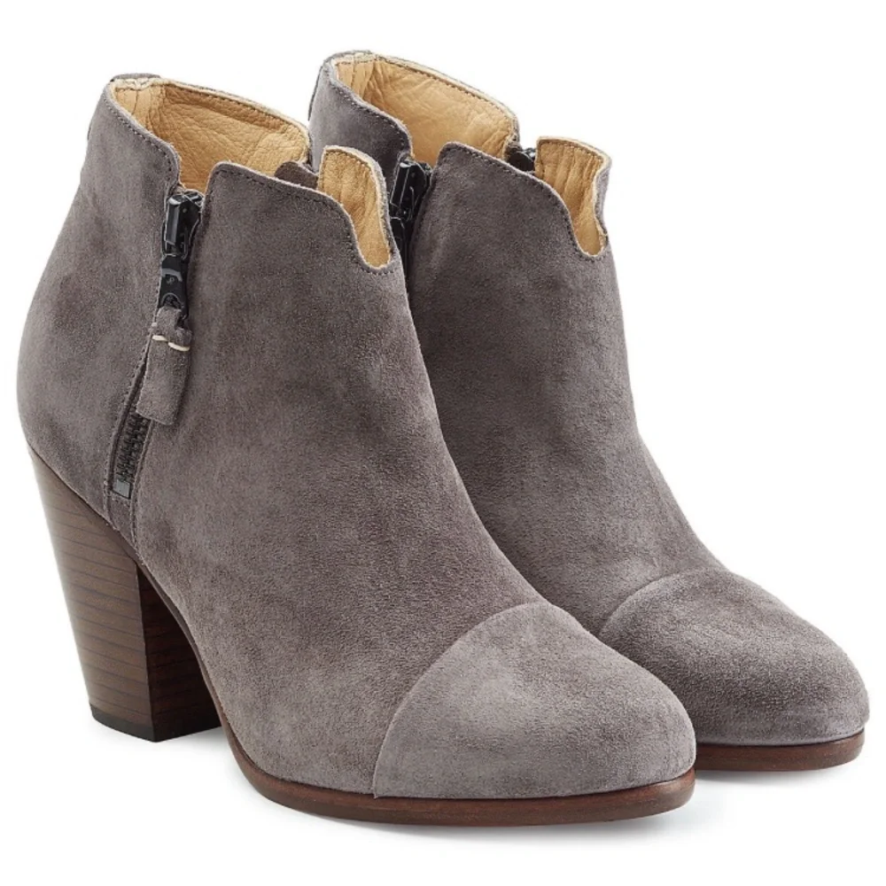 Rag & Bone "Margot" suede booties! - Picture 1 of 7